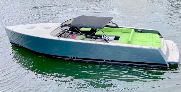 40' Vandutch Yacht Miami Blue Yacht Rental