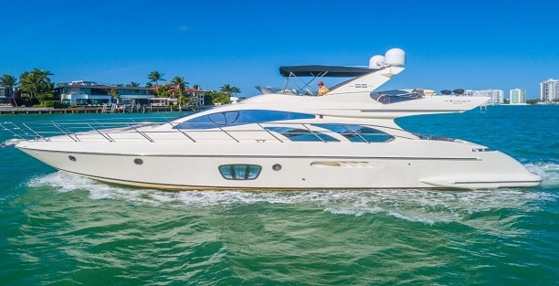 55' Azimut Yacht Miami Blue Yacht Rental