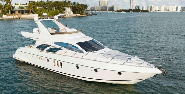 62' Azimut Evo Yacht Miami Blue Yacht Rental
