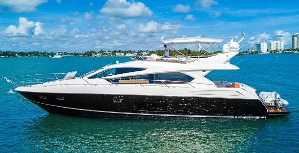 69 Sunseeker Yacht Miami Blue Yacht Rental