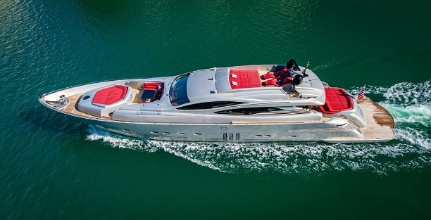 90' Pershing Yacht Miami Blue Yacht Rental
