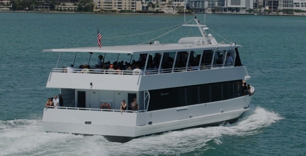 110' Party Yacht Miami Yacht Miami Blue Yacht Rental