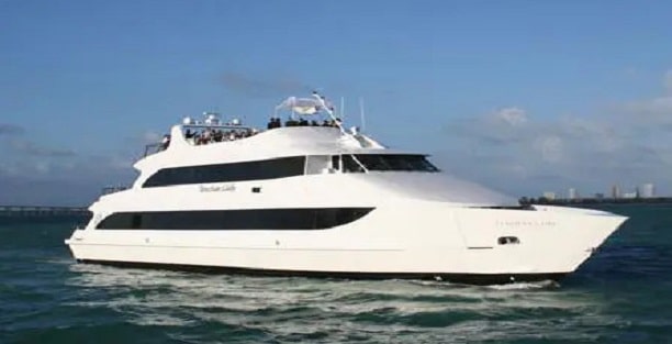 130' Venetian Lady Yacht Miami Blue Yacht Rental