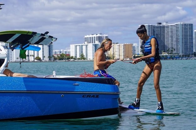 wakeboarding lesson in miami